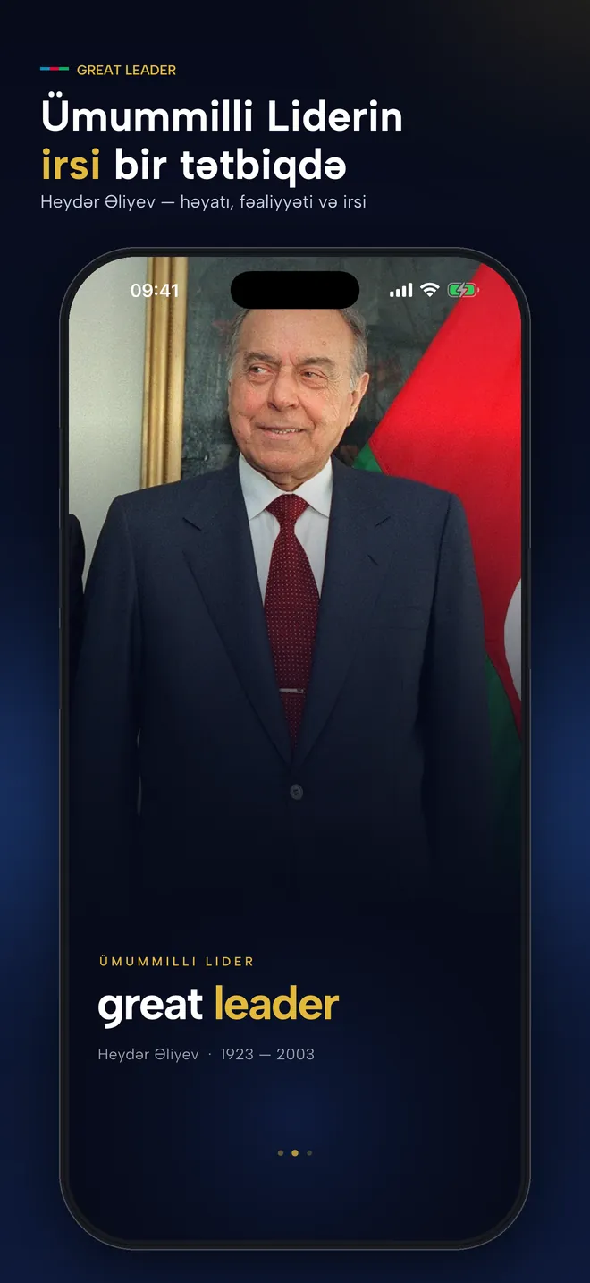 Great Leader açılış ekranı